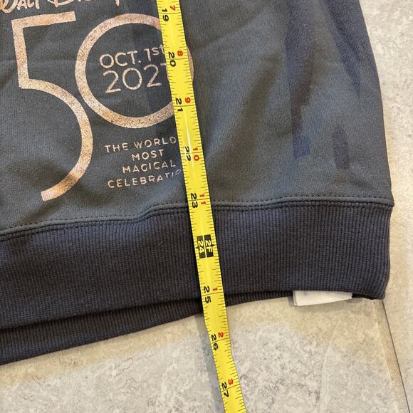 2021 Disney World Park 50th Anniversary October 1st Castle Fireworks Sz L NWT - Picture 9 of 10